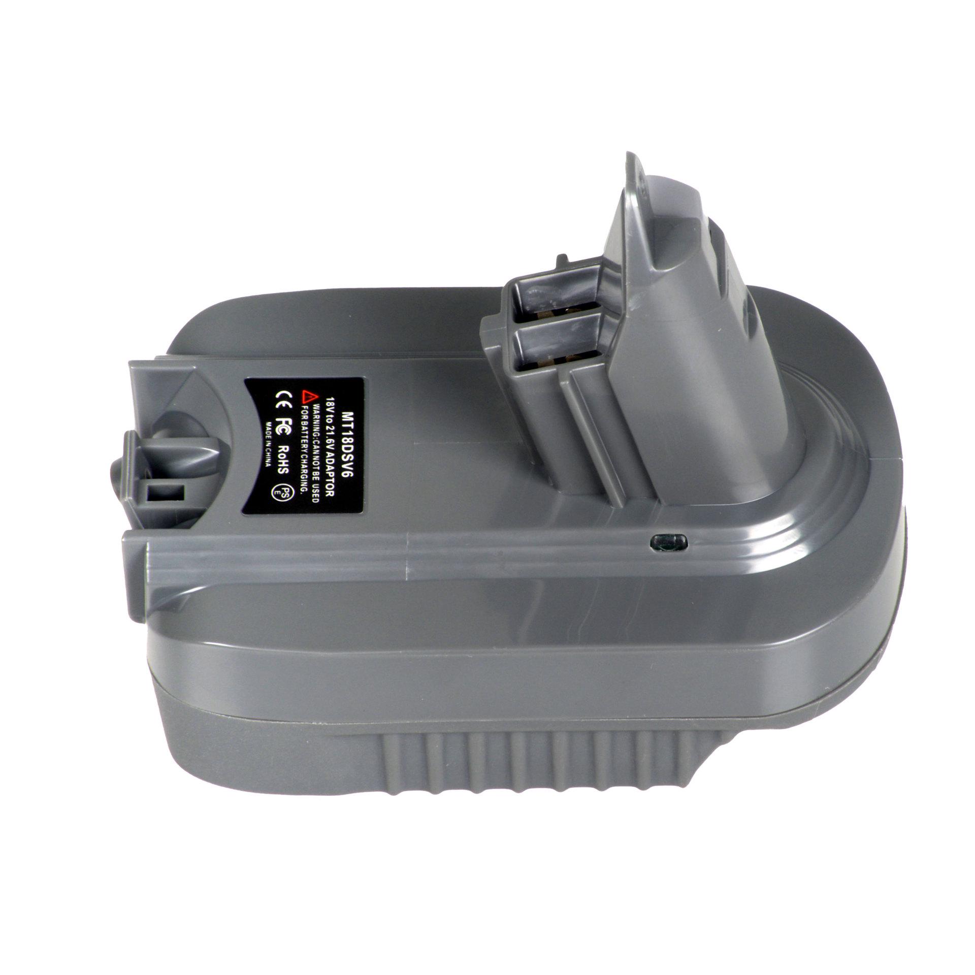 Адаптер 18-20 В для Makita, Bosch, DeWalt, Milwaukee к Dyson V6