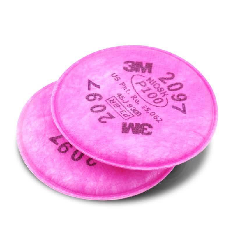 3M 6200 Half Face Respirator Kit with 2097CN Filters