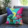 Anime Trolls Cushion Cover Comfortable Reversible Pillow Cover Ideal for Car Sofa Bedroom & Beyond