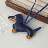Dachshund Leather Pendant Korean Version DIY Cute Ins Puppy Bag Pendant Lanyard Couple Car Pendant Spot