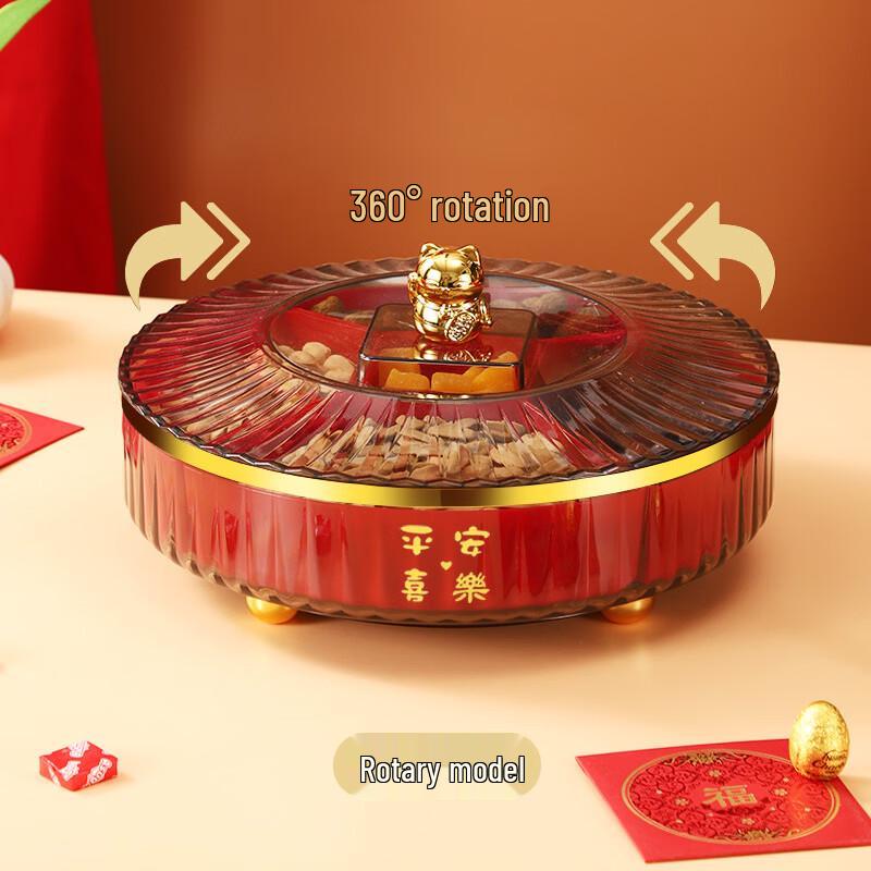 

Ru Han Rotating Snack & Fruit Tray