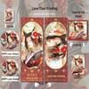 Haikyuu!! Kenma Kozume Holographic Badge Set: Keychain, Ticket, Postcard, Bookmark Gift