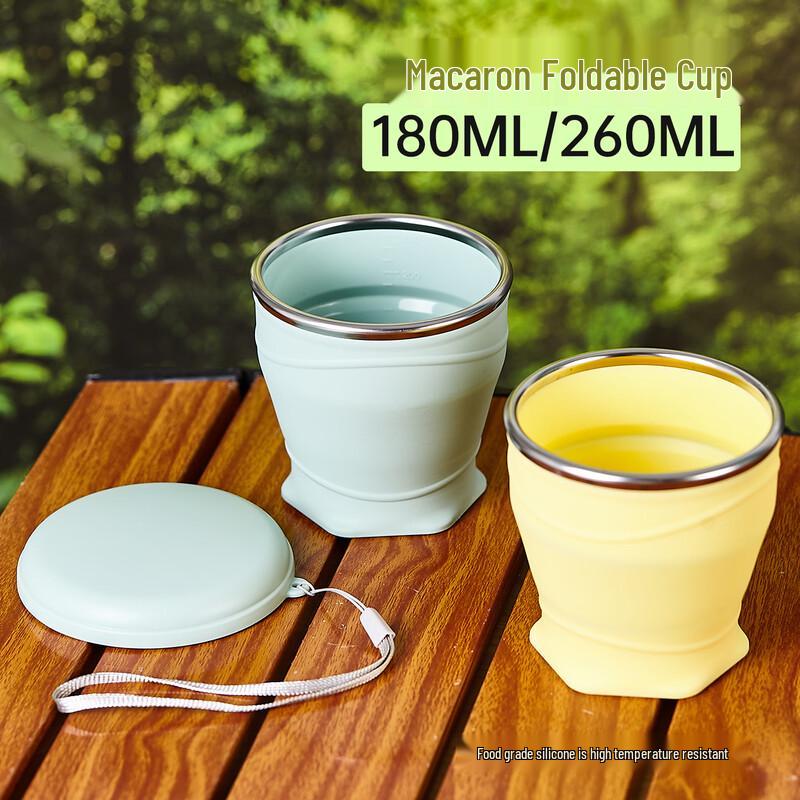 Kerrloke Foldable Silicone Travel Cup