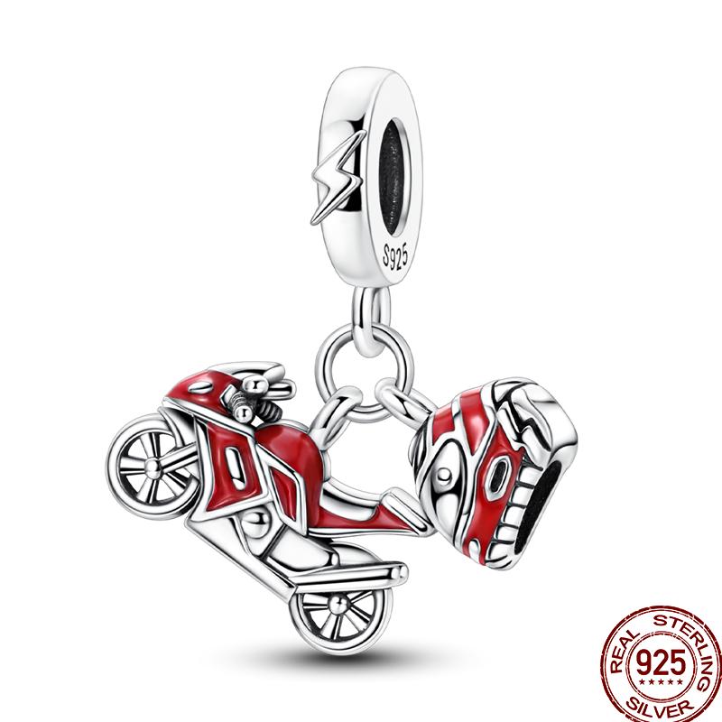 Miedziany Cyrkon Letnie Lody Ocean Wielka Seria Błyszczący Inkrustowany Cyrkon Wisiorek Pasuje do Bransoletki 3mm