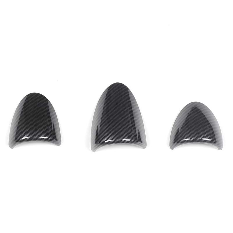 

For Nissan 350Z 2003-2006 ABS Carbon Fiber Center Dashboard Gauge Pod Stopwatch Cover Trim Interior Car Accessories