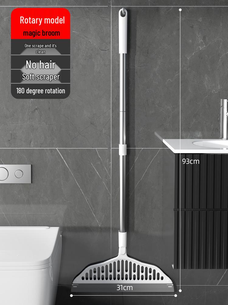 

Magic Silicone Cleaning Broom & Water Scraper - Effortless Floor and Toilet Cleaning