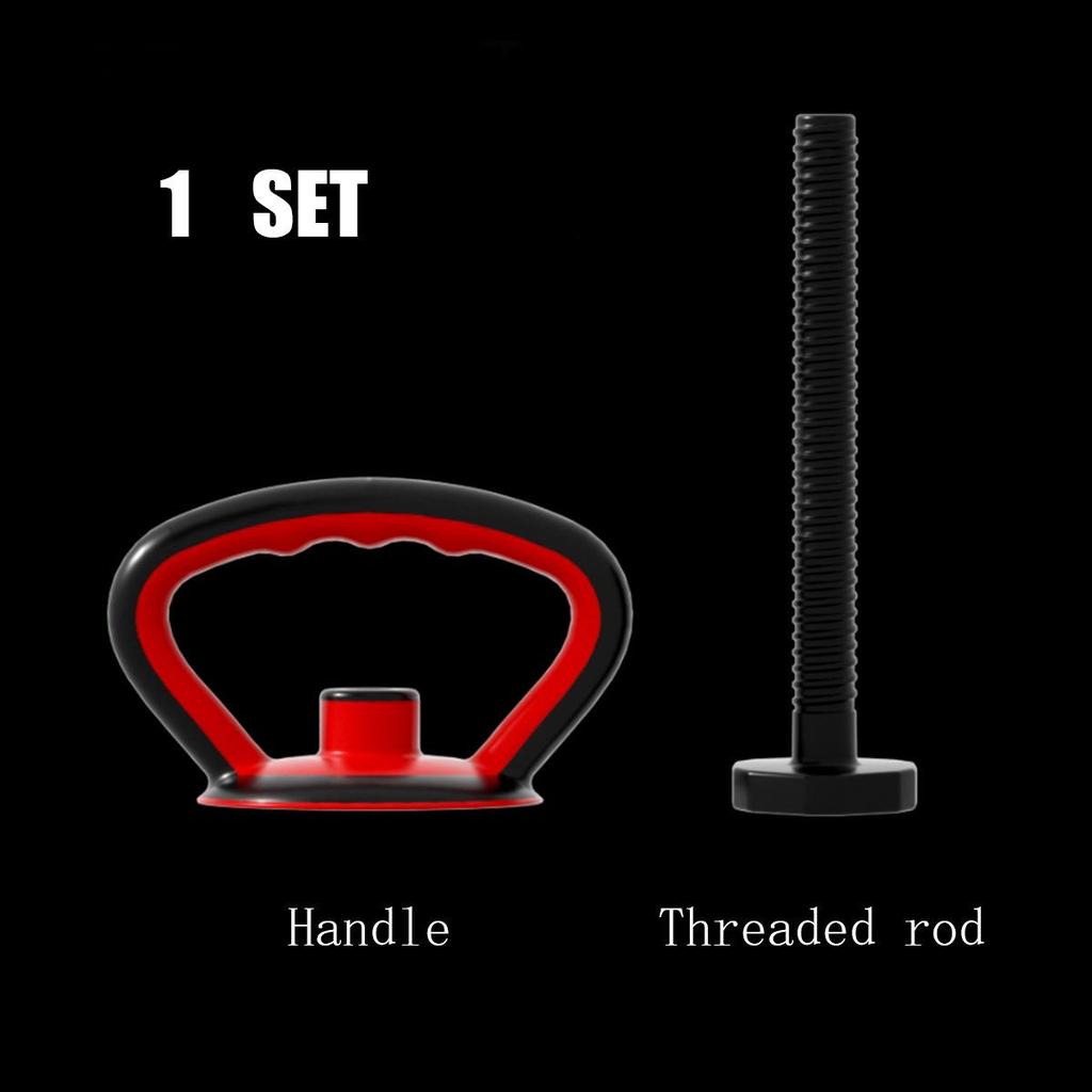 Adjustable Kettlebell Handle & Dumbbell Stand for Home Fitness