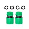 Garden Watering Hose ABS Quick Connector 1/2” End Double Male Hose Coupling Joint Adapter Extender Set For Hose Pipe Tube
