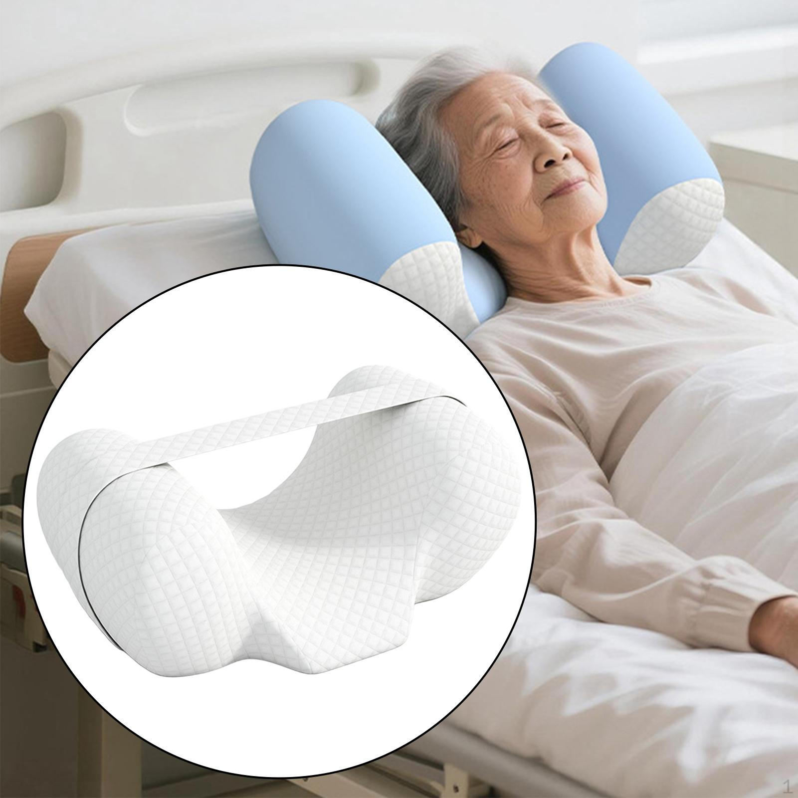 Back Support Pillow, Ergonomic, Practical, Professional And Versatile, Keeps The Head Straight. White