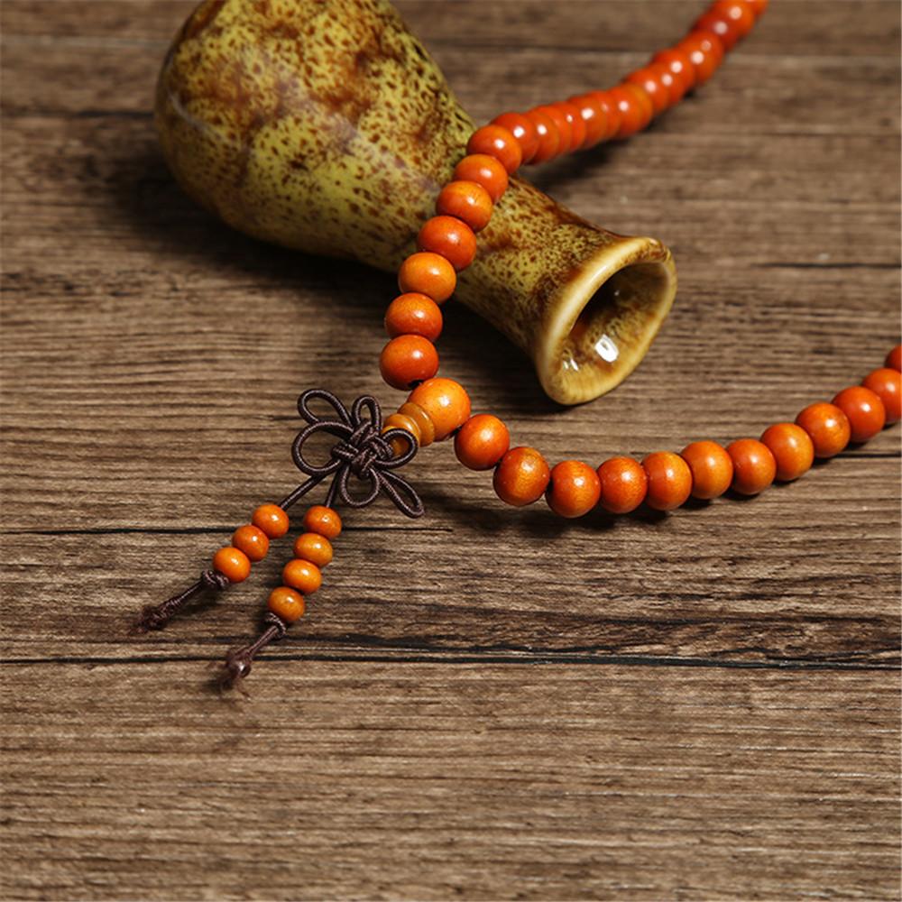 Bracciali e Braccialetti in Sandalo Naturale Verdi da 6 mm per Donne Buddisti Buddha Legno Perline di Preghiera Mala Unisex Gioielli da Uomo Bijoux A245