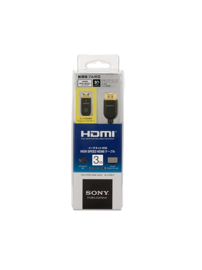 Sony HDMI Cable DLC-HEM30 3.0m Mini Terminal