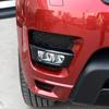LLKUANG Black Front Fog Light Cover Trim Compatible with Land Rover Range Rover Sport 2014-2017 (Black)