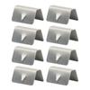 8/12Pcs Wind Rain Deflector Channel Metal Retaining Clips Stainless Steel For BMW Front Left Rear Right Wind Clamp Kit