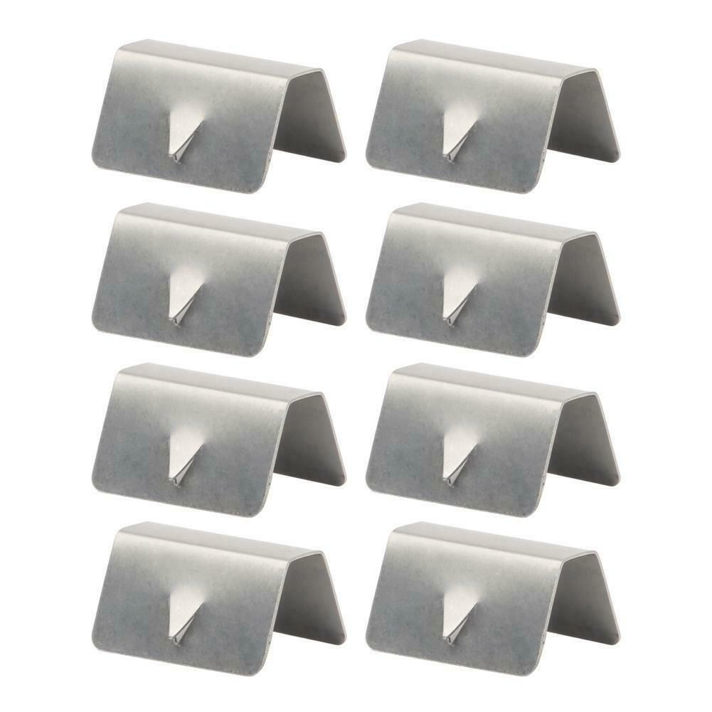8/12Pcs Wind Rain Deflector Channel Metal Retaining Clips Stainless Steel For BMW Front Left Rear Right Wind Clamp Kit