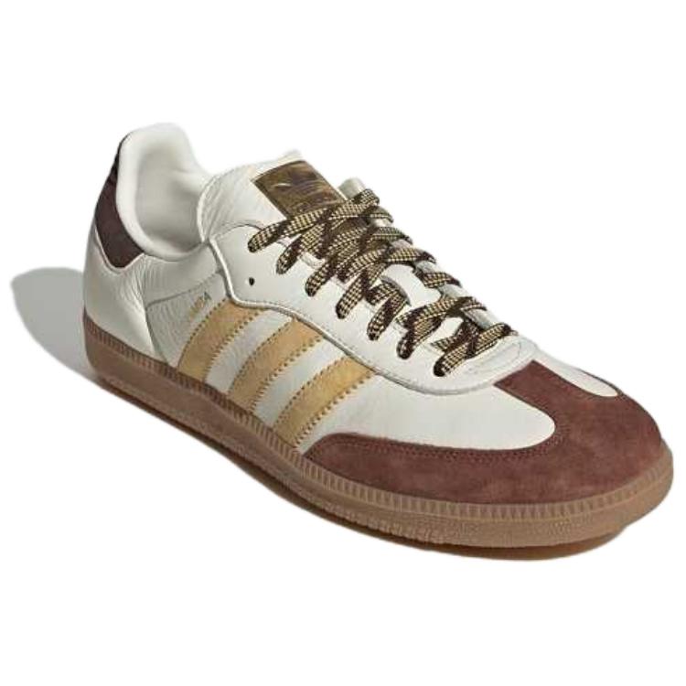 Adidas Originals Samba Og Comfortable Soft Versatile Durable Low-Top Sneakers Unisex Sneakers White KI8887