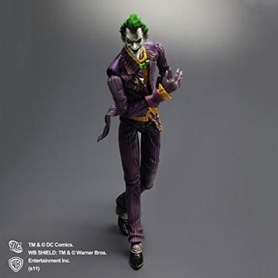 BATMAN(TM) ARKHAM ASYLUM PLAY ARTS Kai Joker (PVC lakovaná akční figurka)
