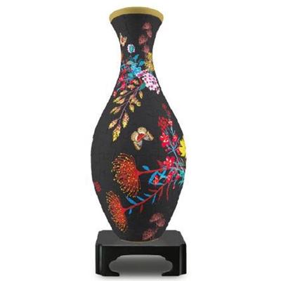 Pintoo 3D Puzzles Vase (Floral Print)