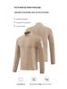 Men's Quick-Dry Long Sleeve Half-Zip Stand Collar Running T-Shirt - Breathable Autumn/Winter Base Layer