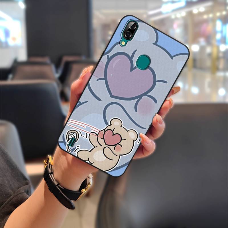 Soft case Anti-dust Phone Case For Blackview A60 Pro Protective Couple TPU Graffiti Back Cover Cute Fashion Design