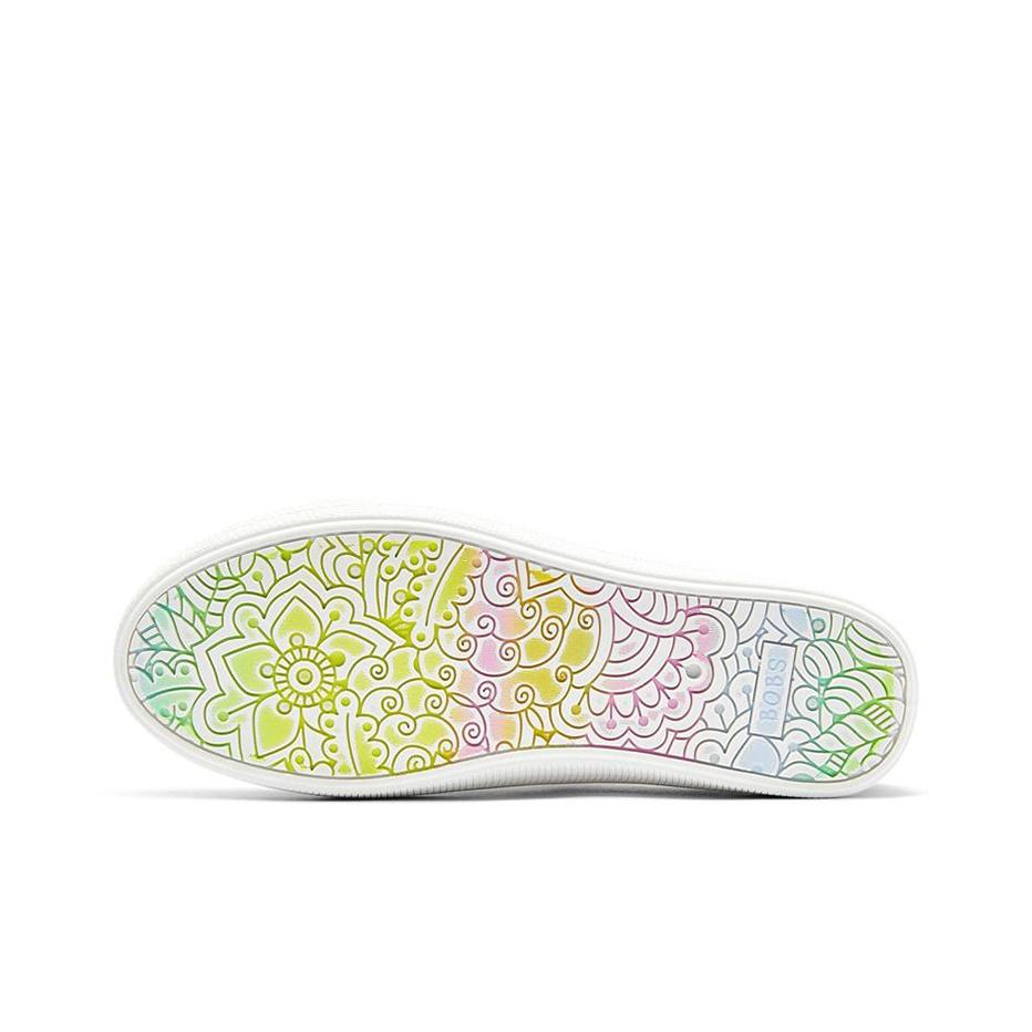 Skechers Bobs B Extra Cute Durable Low-Top Sneakers Women Sneakers Black White 113323-BLK