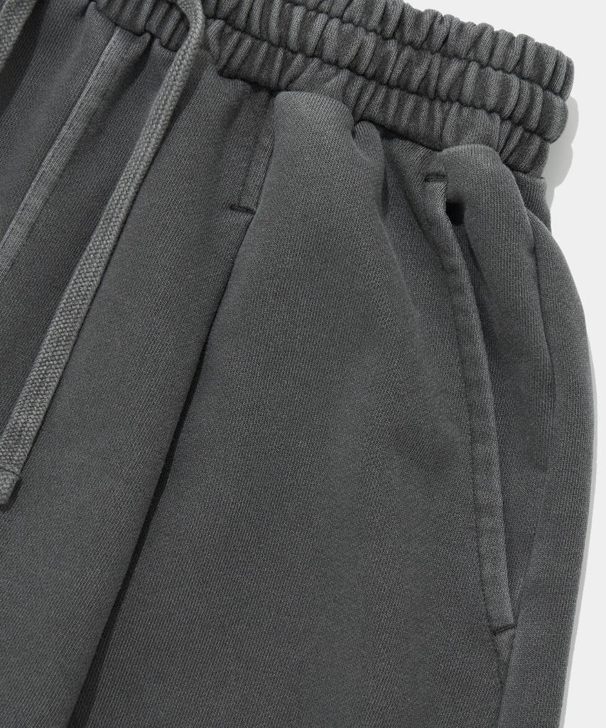 COLUMBIA UNIVERSITY Ny Street Tail Dyed Terry Shorts Pants_Charcoal