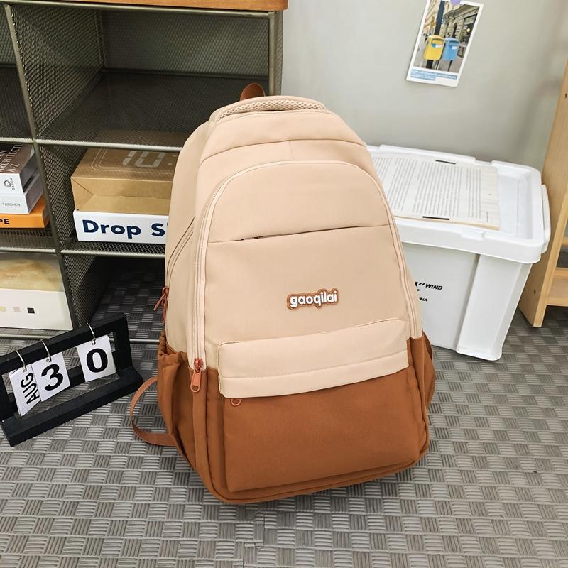 Мужской рюкзак с цветными блоками — фото 12