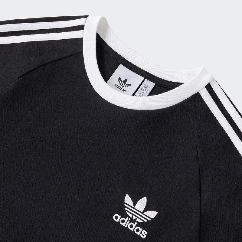 Adidas Originals Logo Sport Fritid Mote Kortermet T-skjorte Herre Topper Svart KB2459