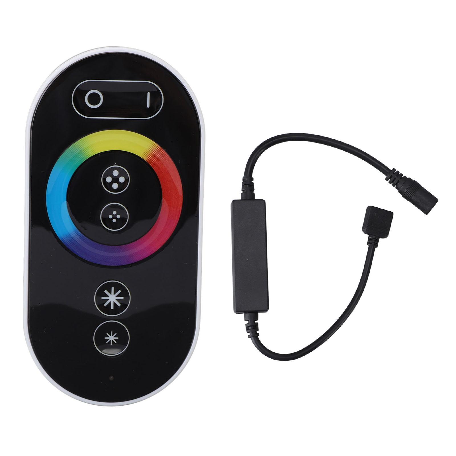 

RF Dimmer Controller 6 Keys Full Touch Stepless Wireless RGB LED Dimmer Switch for Strip Light