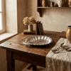 Silver Color Dessert Plate Vintage Shell Shaped Dish Jewelry Storage Tray  Home Decoration