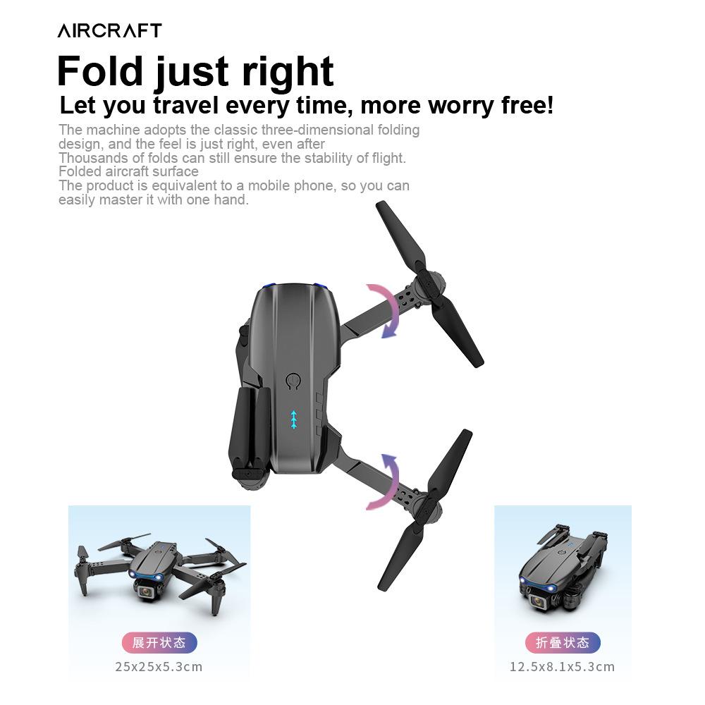 Drone HD Professional 4k Drone Dual Camera WIFI Fpv  Aircraft Quadcopte Obstacle Avoidance Aerial Photography Drone