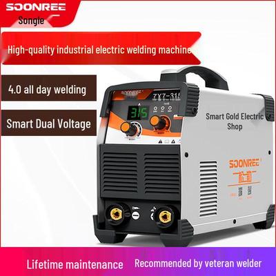 SONGLE 315/400 Doppelspannung 220/380V Automatischer Haushalts-Elektroschweißgerät, Industriequalität, Reines Kupfer.