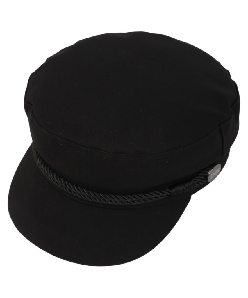 Yunibeosyeolkemiseuteuli Rope Cotton Black Marine Cap