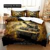 3D Print Game World of Tanks Fashion Bedding Set Boys Girls Twin Queen King Size Duvet Cover Pillowcase Bed boys Adult Bedroom