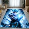 Anime D-Dragon Ball Game Cartoon Living Room Non-Slip Area Rug Soft Carpet for Bedroom Kids Playroom Sofa,Home Decor Doormat