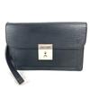 M40852 Epi Neo Bellaia Pouch with Strap Clutch Bag Leather Noir