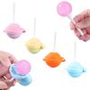Mini Silicone Popsicle Mold Lollipop Ice Tray Food Grade Reusable Non-Stick Stackable Ice Cream Mould For Egg Bites Food Storage