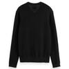 Scotch & Soda Свитер с V-образным вырезом Regular Fit Linen