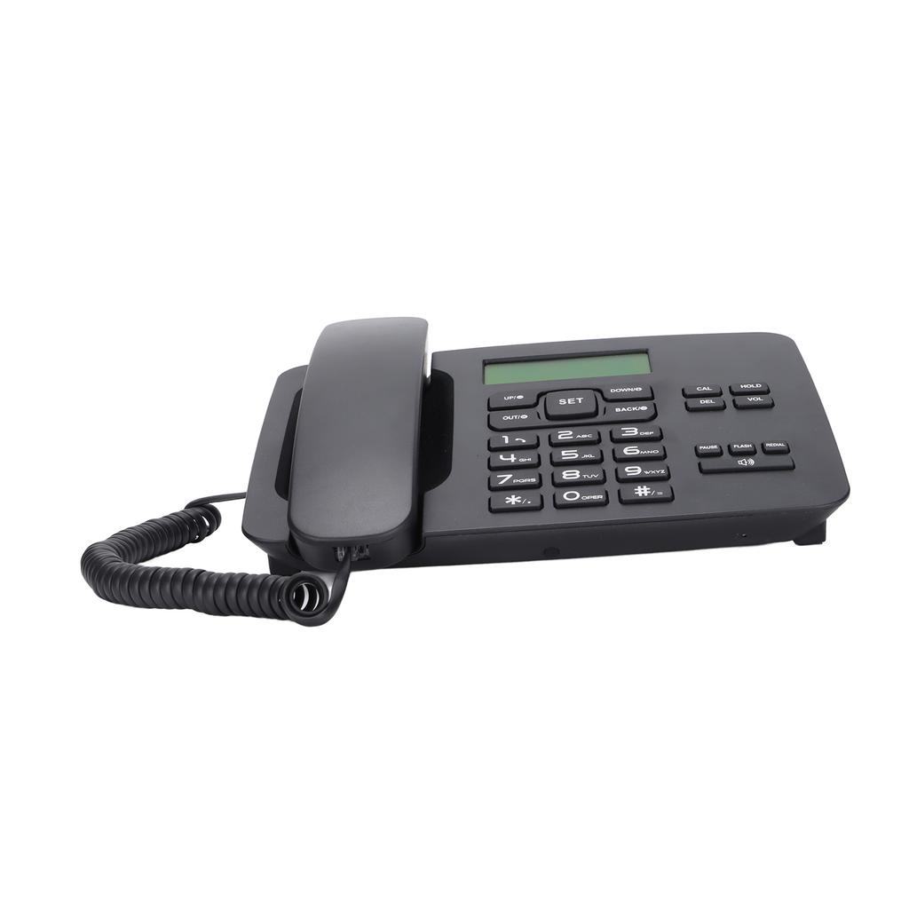 Corded Telephone Caller ID Semi Hands Volume Wired Landline with LCD Display for Home Hotel