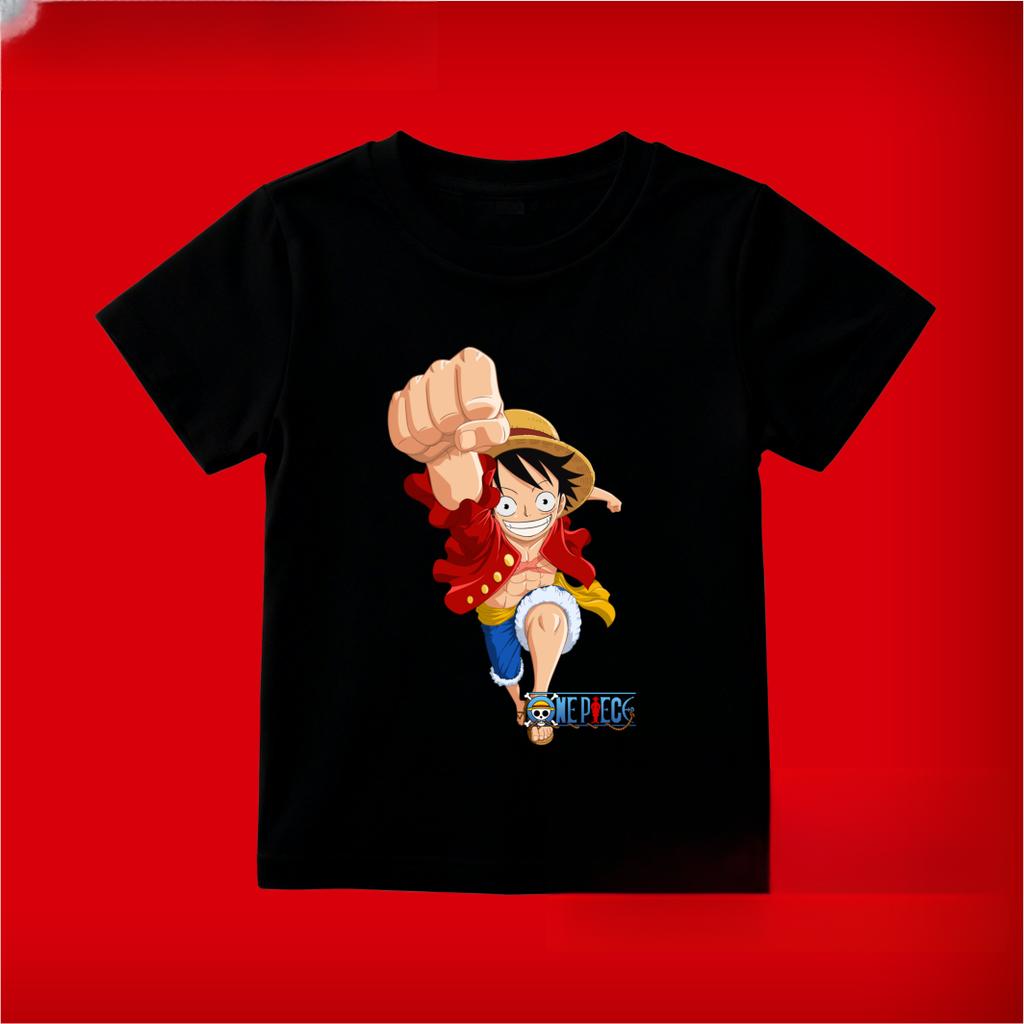 Summer 2026 One Piece Generation of Evil Straw Hat Group All Assembled Trend Theme 100 Cotton Print Loose Tshirt Adult Top