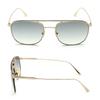 TOM FORD Sunglasses 28B 56 Rose Gold Gray Yellow Men's FT0827/S [Used]