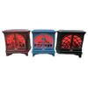 1:12 Scale Dollhouse Fireplace with LED Miniature Furniture Crafts Accessories
