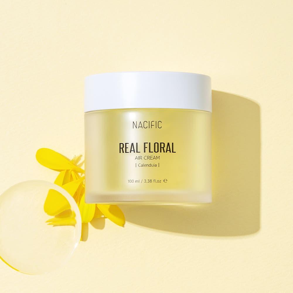 NACIFIC Real Floral Calendula Air Cream Hydrating Soothing 100ml