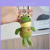 Portachiavi Rana Peluche Adorabile Animale Morbido Ripieno Ciondolo per Borsa Carino Regalo di Compleanno