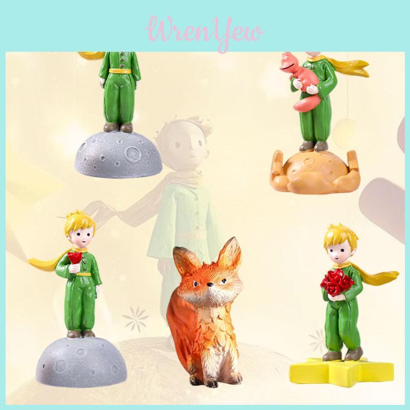 Creative New Little Prince Diy Resin Crafts Fox Cake Baking Eternal Flower Mini Ornaments