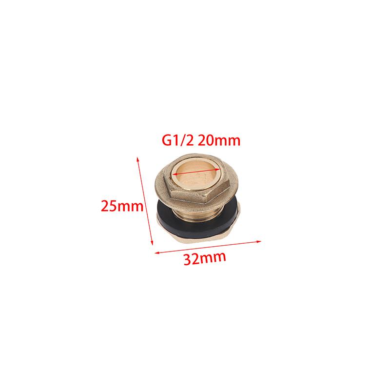 

1/2 3/4 1 Water Butt Water Tank Tap Buckets Connector Watering Equipment Water Storage Rain Barrels Tap Click-Lock Fitting 1 2