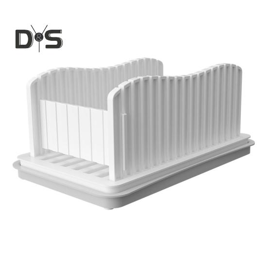 

Руководство по нарезке хлеба Тонкие ровные ломтики Складное руководство по нарезке хлеба Съемная разделочная доска Кухонные принадлежности для выпечки хлеба белый