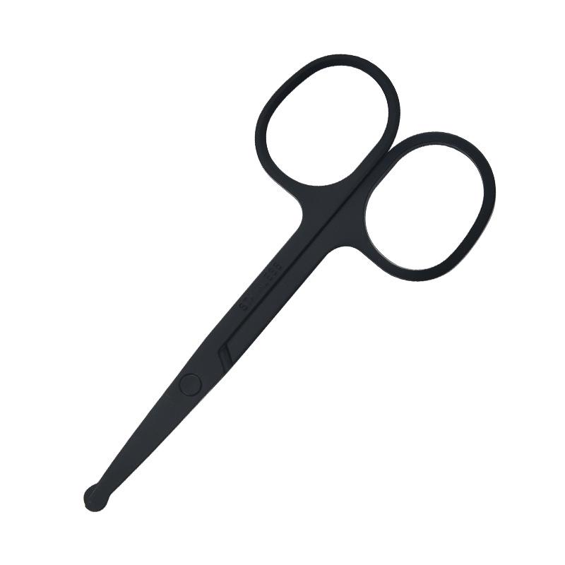 Stainless Steel Beauty Scissors Set with Pointed & Round Tips and Double Eyelid Tape