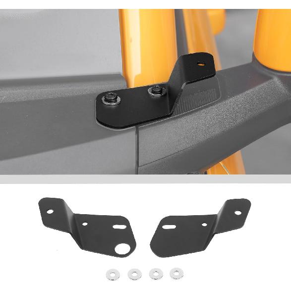 JWWY Off-Road Lights Driving Lights Spotlight Bracket Mount Holder Stand Support Base Mounting Bracket Fit for 2021-2024+ Ford Bronco Exterior чёрный