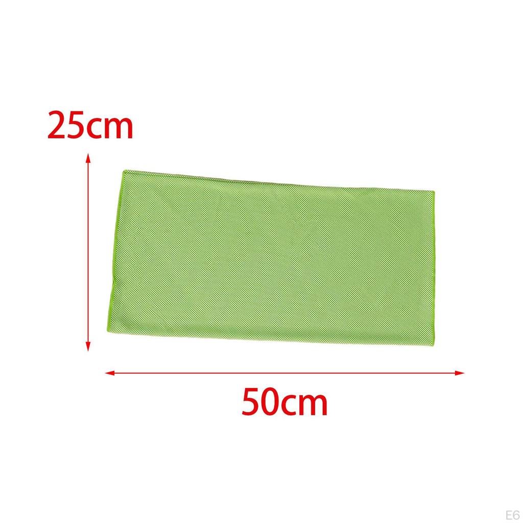 Cooling Band Exercise Wrist Sweatband Sweat Absorbing Wristband for Men Women Gym Sports Fitness