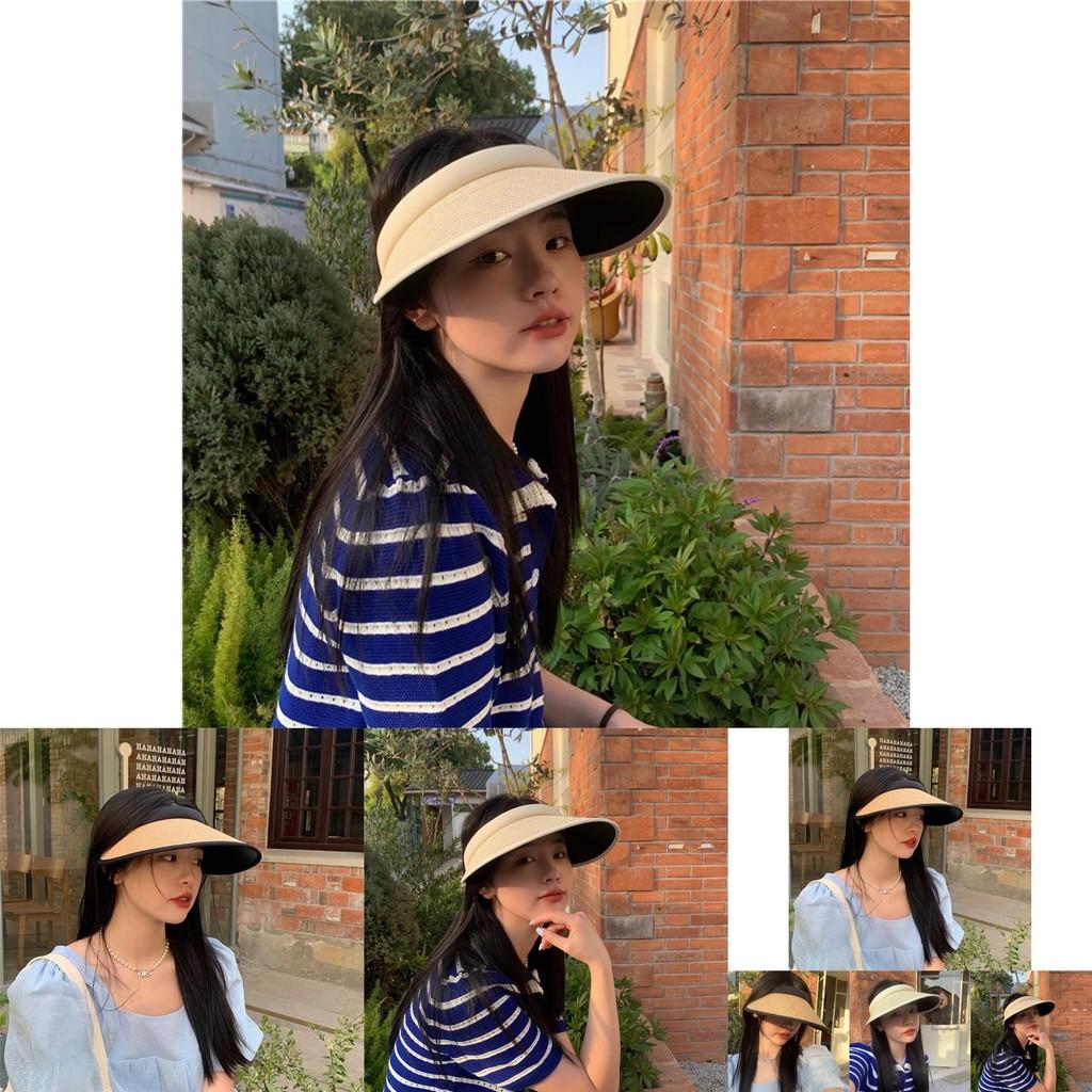 Durable And Stylish Women's Sun Visor Hat With Open Top For Ultimate Comfort